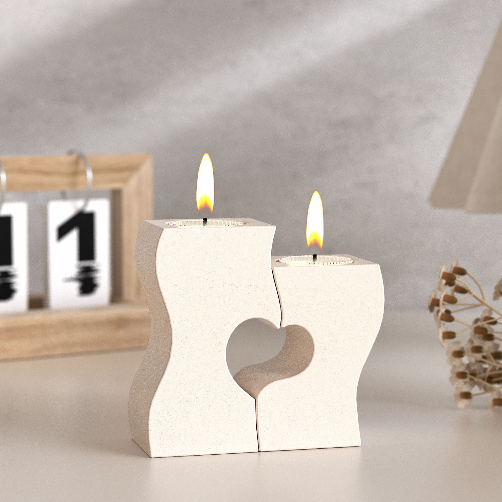S coeur chandelier Silicone mo - Candle Quotes avis et prix