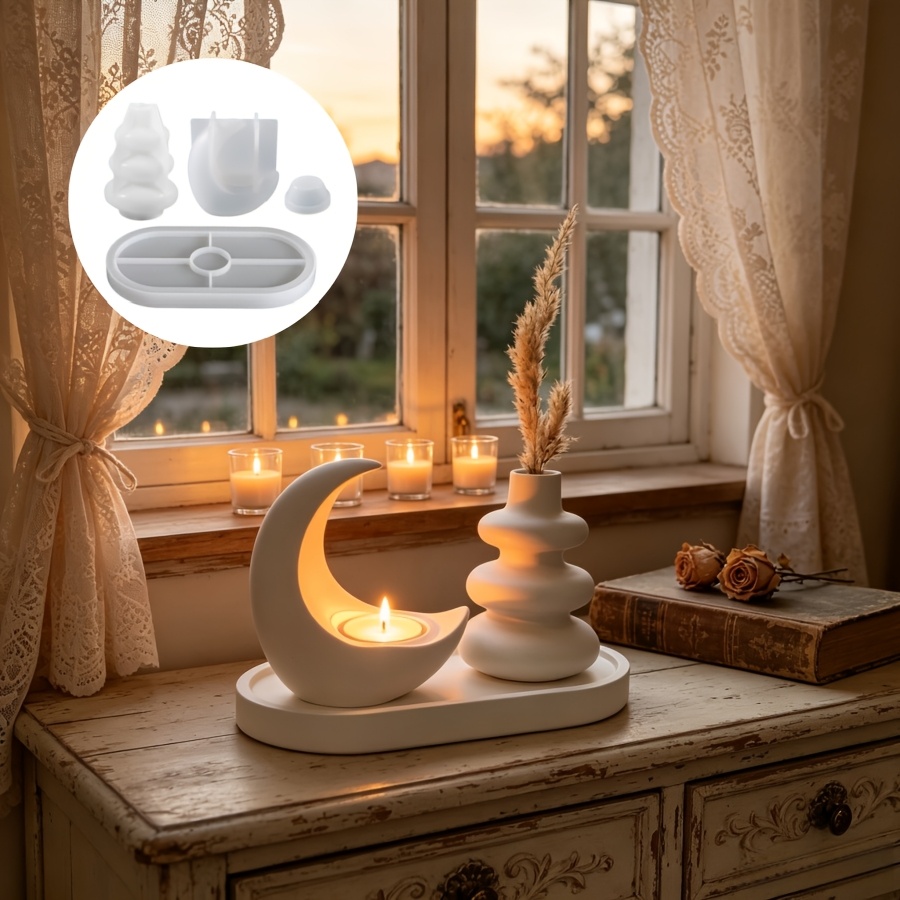 Ensemble de 4 pièces comprenan - Candle Quotes avis et prix