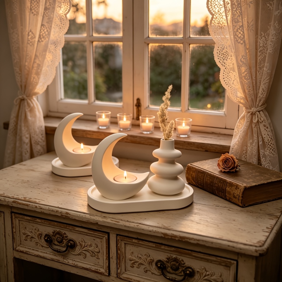 Ensemble de 4 pièces comprenan - Candle Quotes avis et prix
