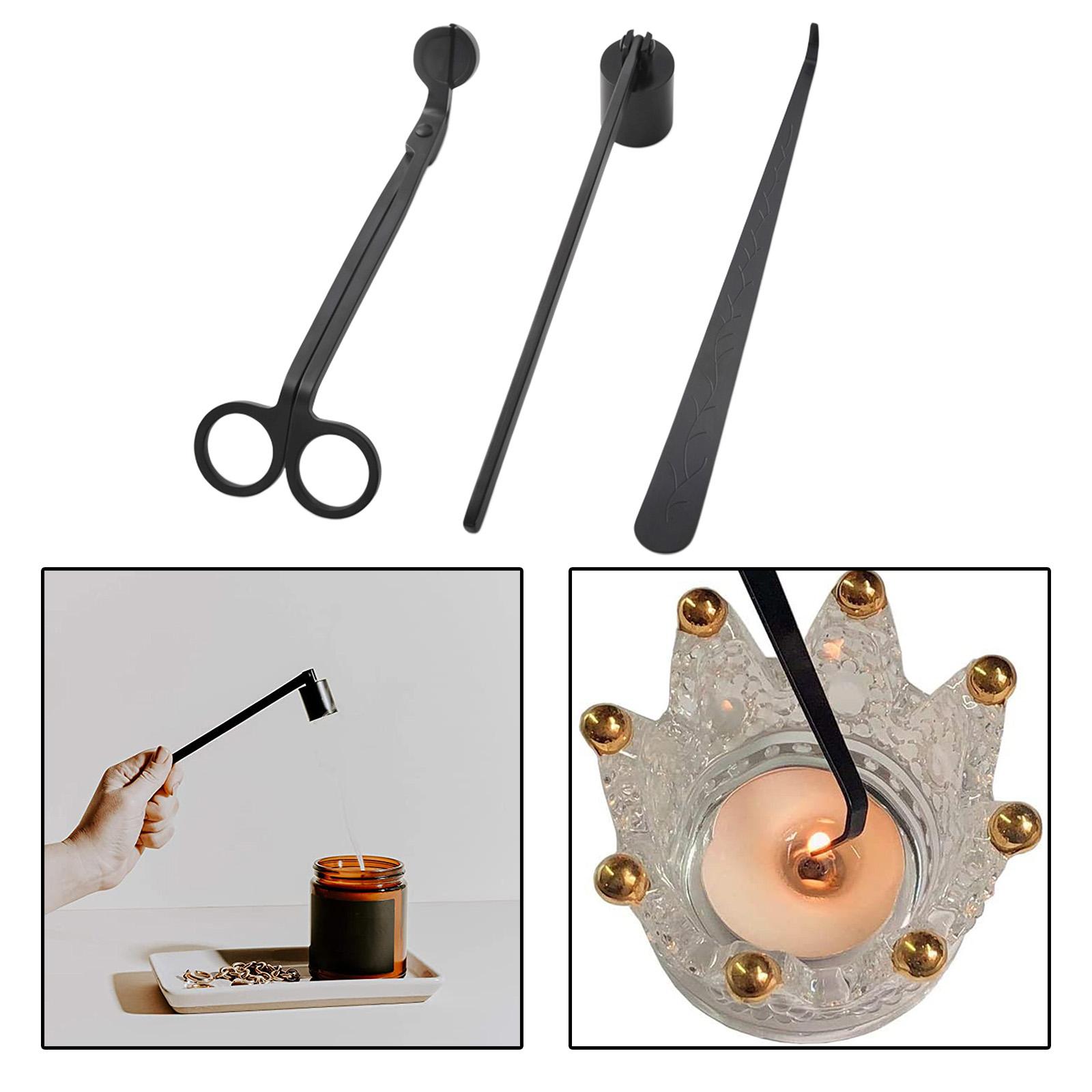 3 pièces/ensemble noir bougie  - Wick Dipper Tool avis et prix