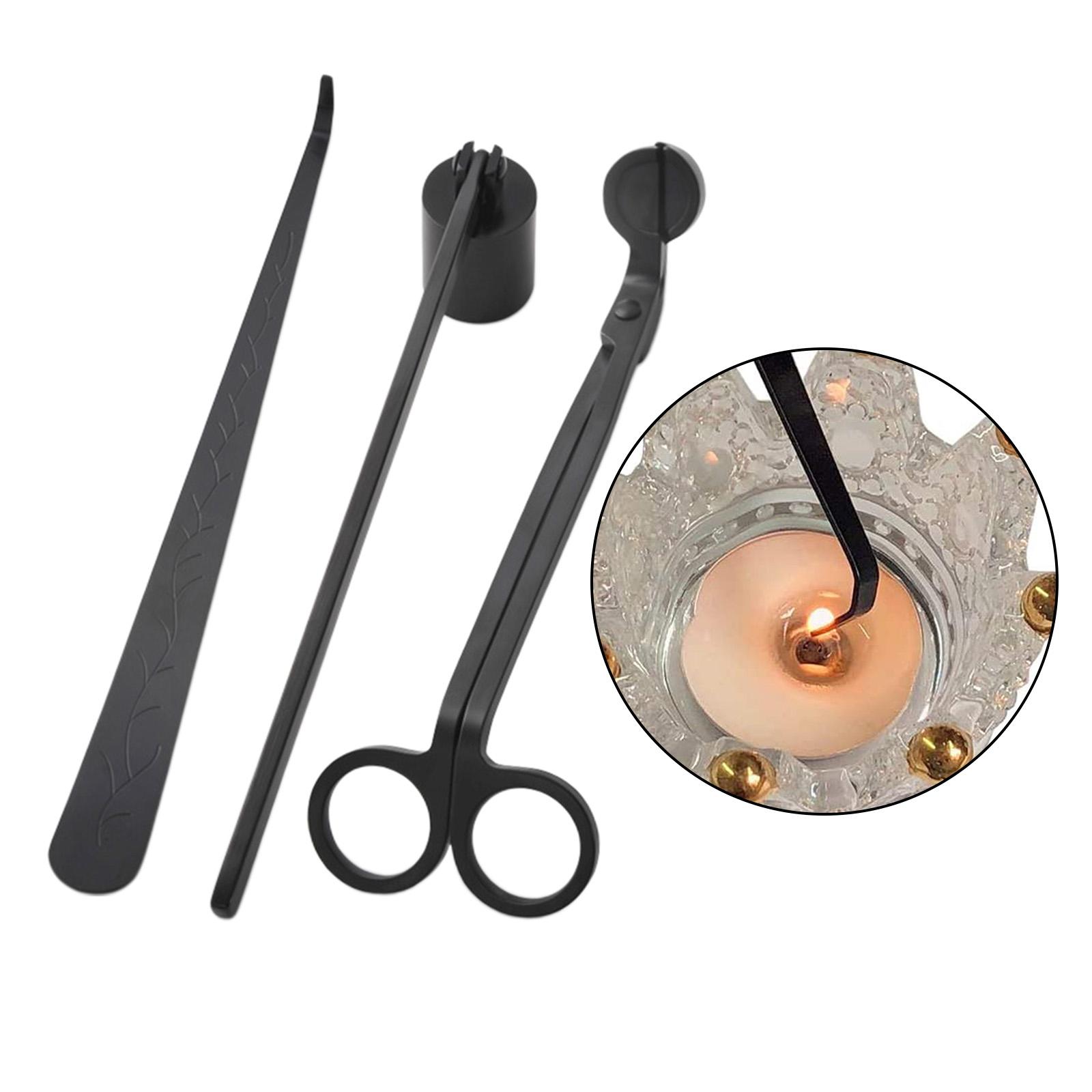 3 pièces/ensemble noir bougie  - Wick Dipper Tool avis et prix
